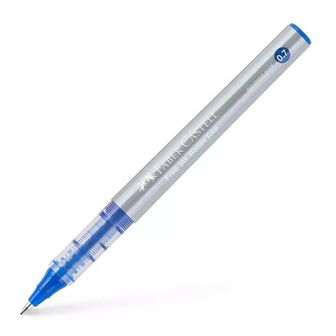 Faber Castell Free Ink Rollerball Pen - Blue 0.7