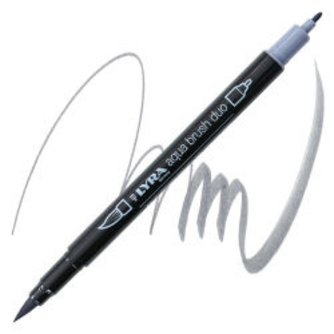 Lyra Aqua Brush Duo - Cold Grey Silver