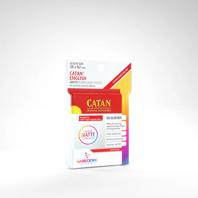 Gamegen!c: Card Sleeves: Catan - 60pk - MATTE
