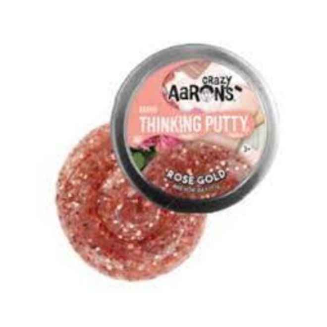 CRAZY AARON'S THINKING PUTTY SMALL - MINI - ROSE GOLD