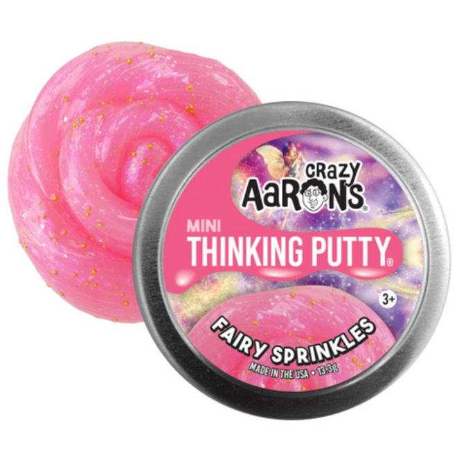 CRAZY AARON'S THINKING PUTTY SMALL - MINI - FAIRY SPRINKLES