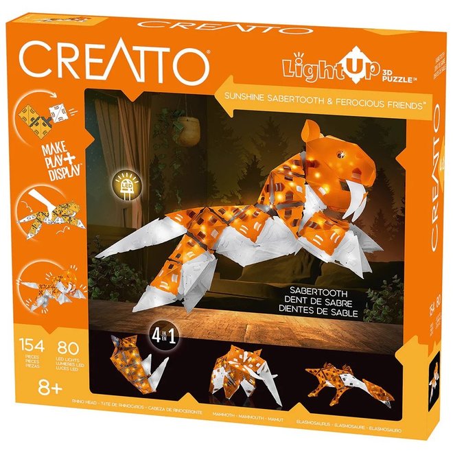 Thames & Kosmos Creatto Sunshine Sabertooth