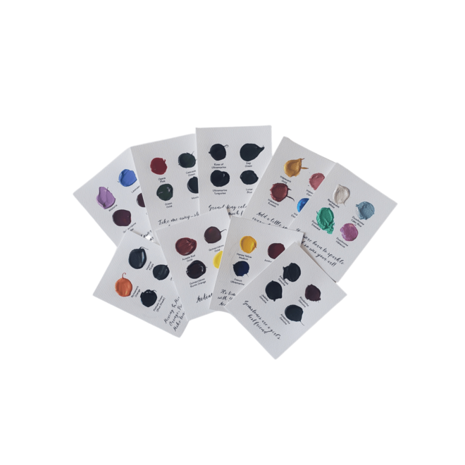 Daniel Smith Xf Watercolour Confetti Dotcard 36 Set