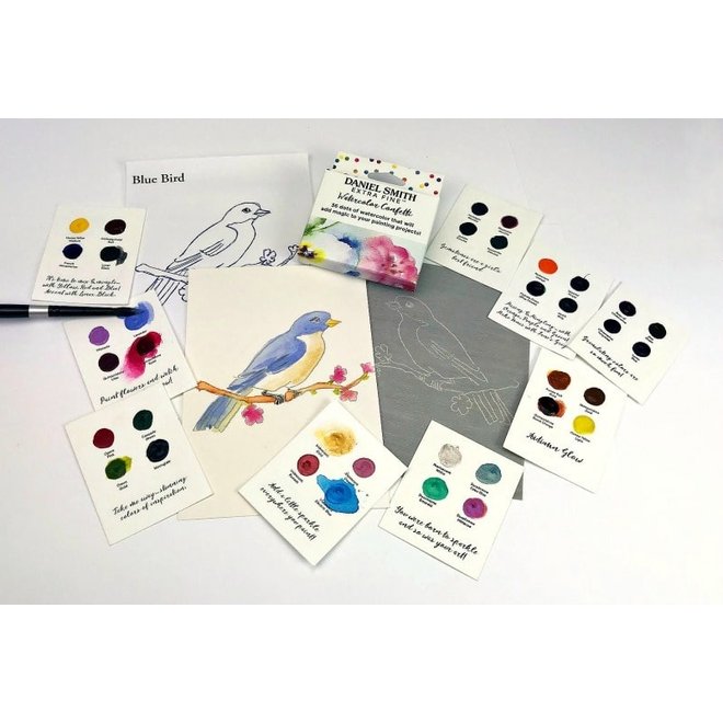 Daniel Smith XF Watercolour Confetti Dotcard 36 set