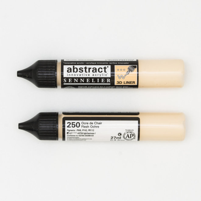Sennelier Acrylic Abstract Liner 27Ml  Flesh Ochre