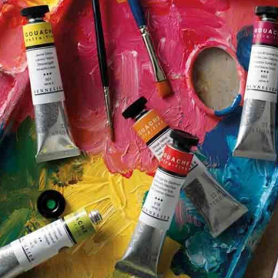 Gouache & Matte Paint