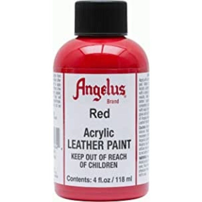 Angelus Acrylic Leather Paint 4oz Red