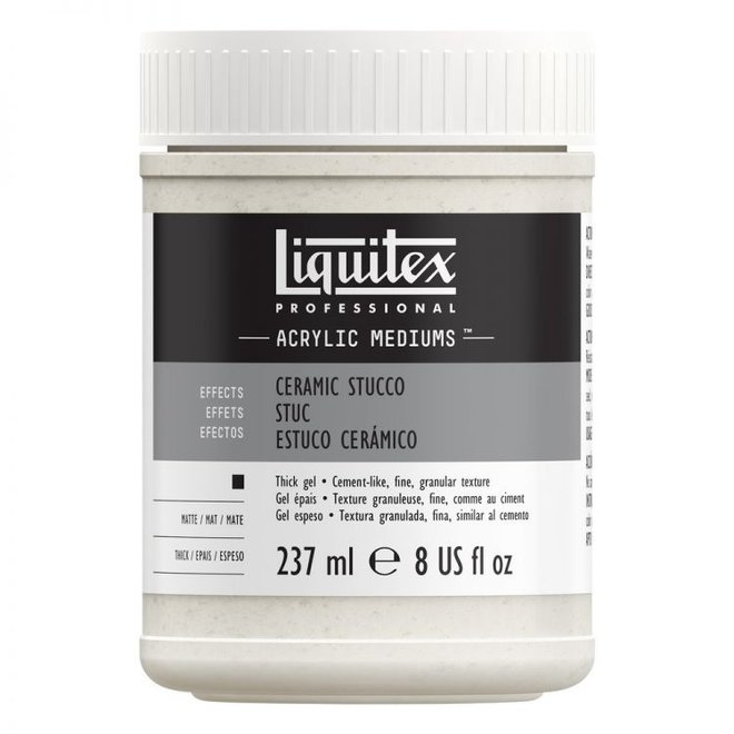 Liquitex Texture Gel Ceramic Stucco 8Oz