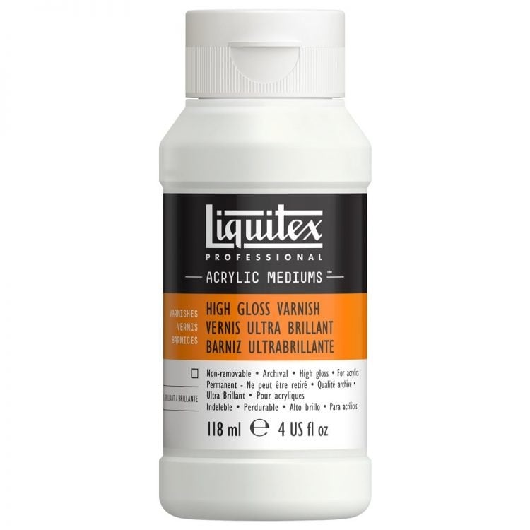 Liquitex High Gloss Varnish – 8 oz.