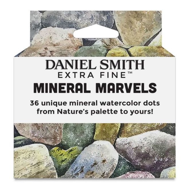 Daniel Smith Watercolour MINERAL DOTCARD 36/SET