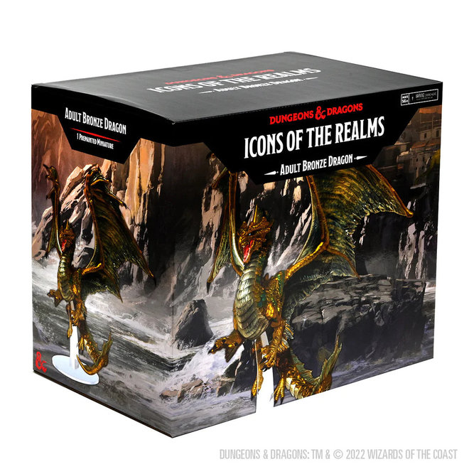 D&D Icons Of The Realms: Adult Bronze Dragon