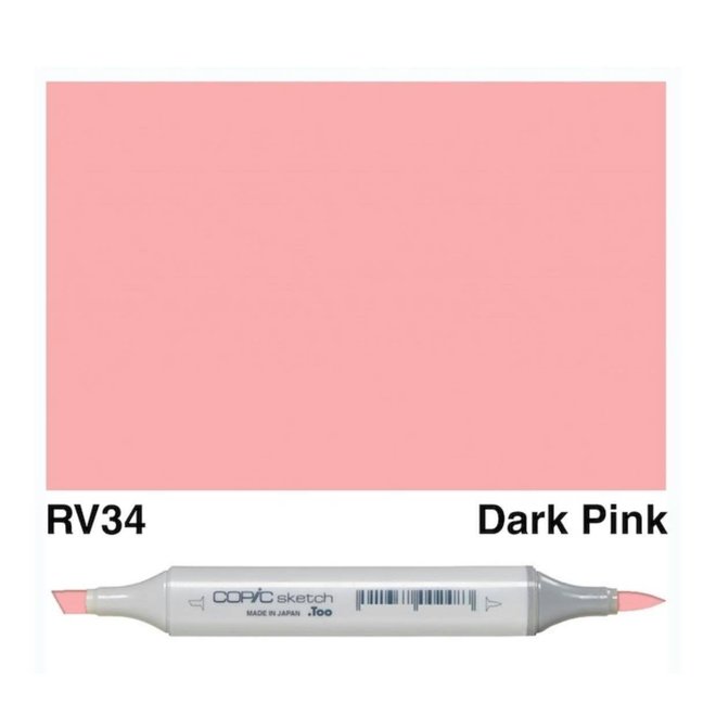 Copic Sketch RV34 Dark Pink