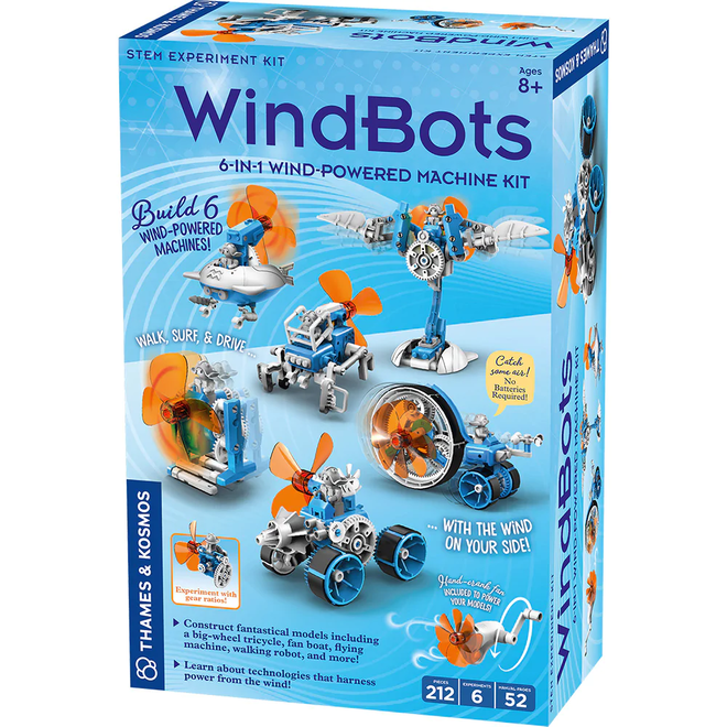 Thames & Kosmos Windbots: 6-In-1 Machine Kit