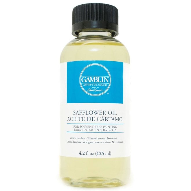 Gamblin Safflower Oil 4.2 Oz 125 Ml