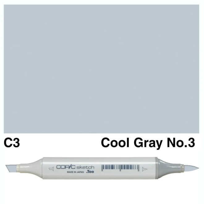 Copic Sketch C3 Cool Grey