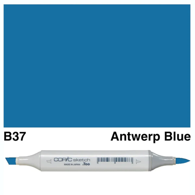 COPIC SKETCH B37 ANTWERP BLUE