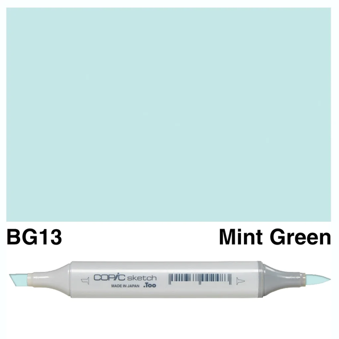Copic Sketch Bg13 Mint Green