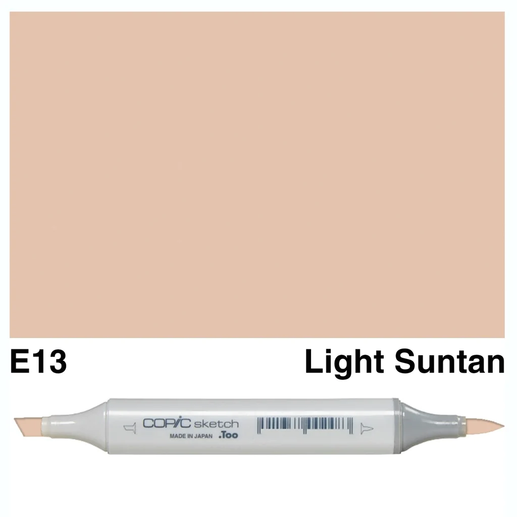 COPIC Sketch Marker E13 Light Suntan