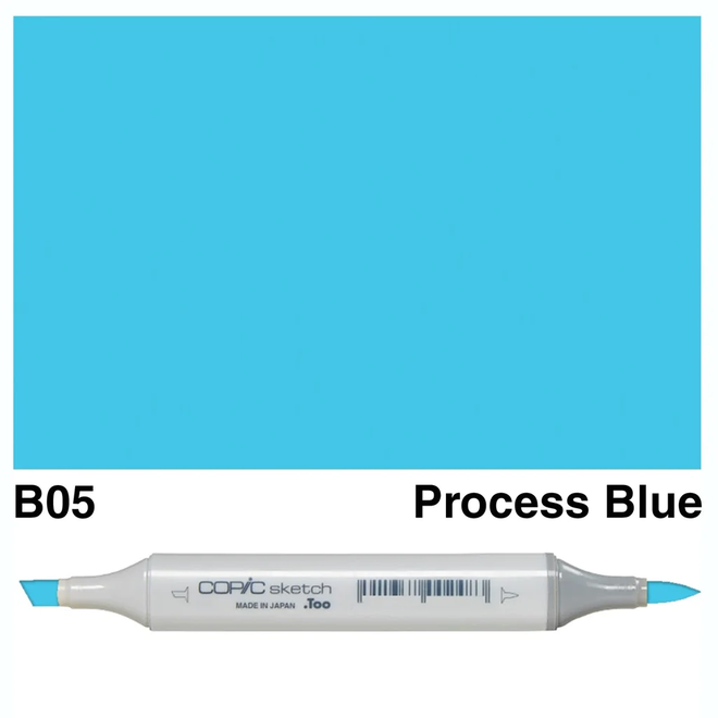 Copic Sketch B05 Process Blue
