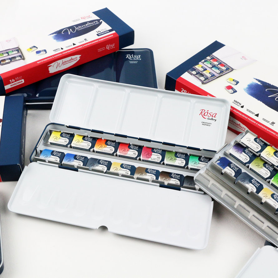 Rosa Watercolour Sets