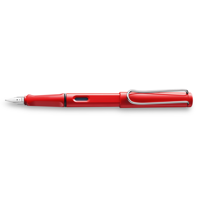 Lamy Safari Fountain Pen - Red Extra-Fine