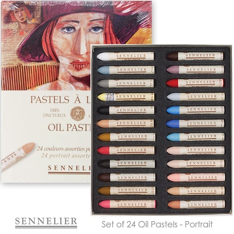 Sennelier : Oil Pastel : Set of 24 : Still Life