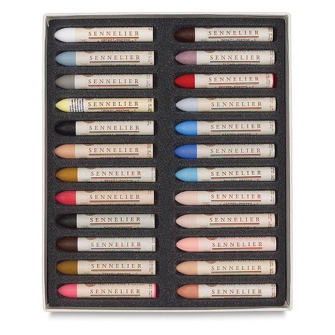 Sennelier Oil Pastel 24 Colour Portrait Set
