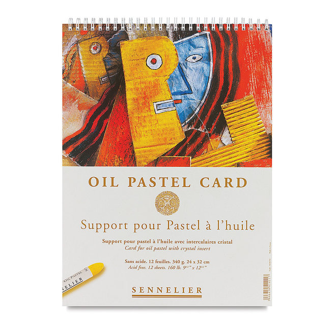 Sennelier Oil Pastel Pad 9.5X12.5 12Sh