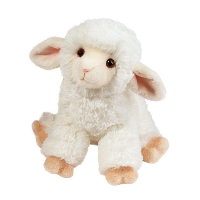 Douglas Cuddle Toy Plush - Dollie Lamb, Soft