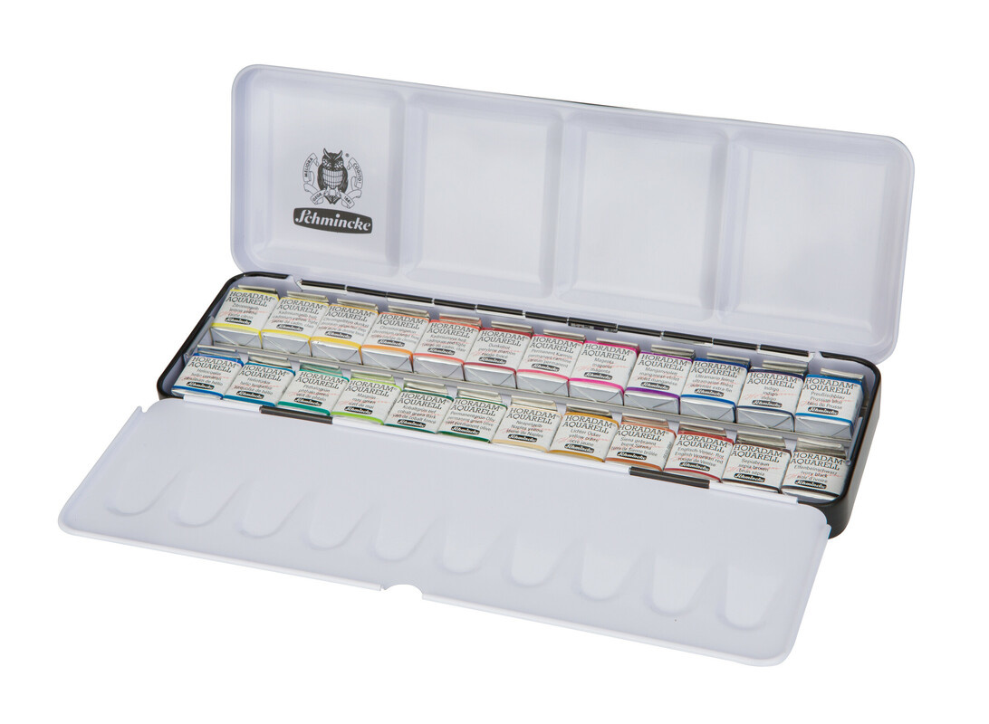 Schmincke Horadam ® Aquarell Sets Metal Set, 12 X 5 Ml - Endeavours  ThinkPlay