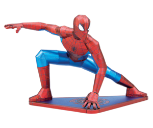 Spider man shop metal figure