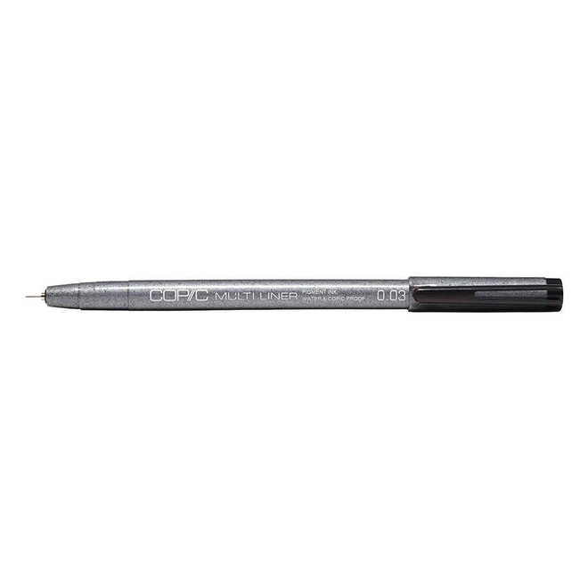 Copic Multiliner 0.03 Black