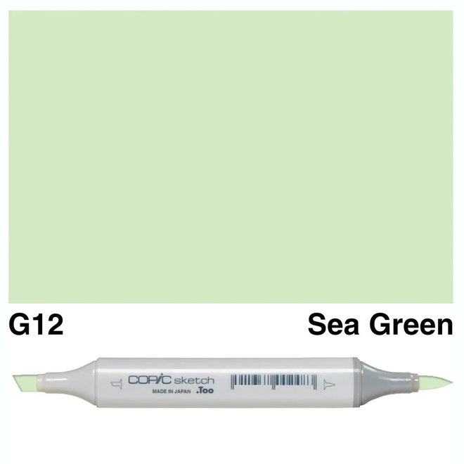 COPIC SKETCH G12 SEA GREEN