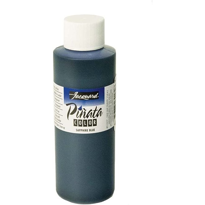 Jacquard Pinata Alcohol Ink, 4 oz. Bottle, Sapphire Blue #017