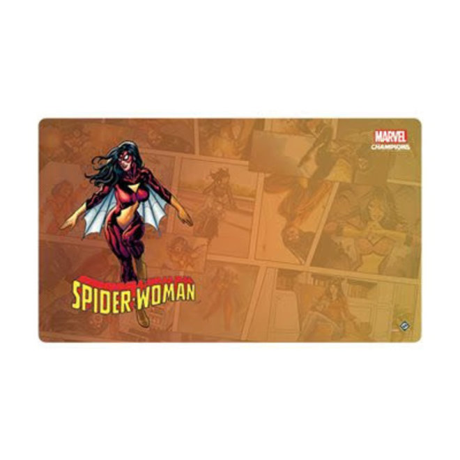 Gamegen!C Playmat Marvel Champions SpiderWoman Endeavours ThinkPlay