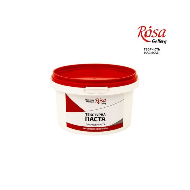 Textured paste fine-grained, 280ml, ROSA Gallery