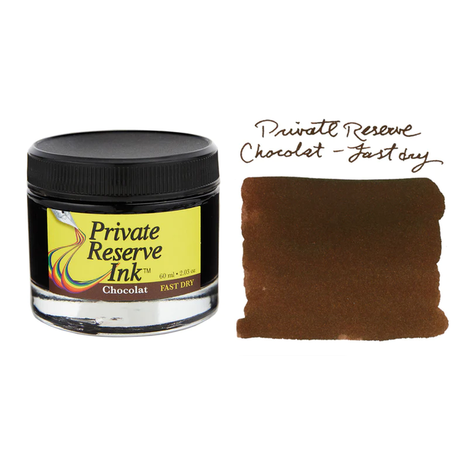 Private Reserve 60Ml Fountain Pen Ink Fast Dry Chocolate