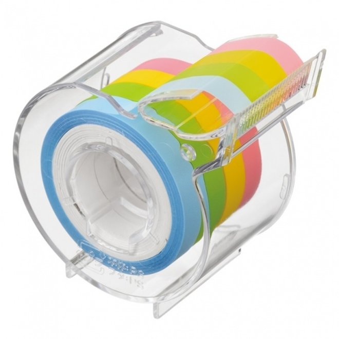 Memoc Mini Tape, 4 colour roll 7mm x 10m