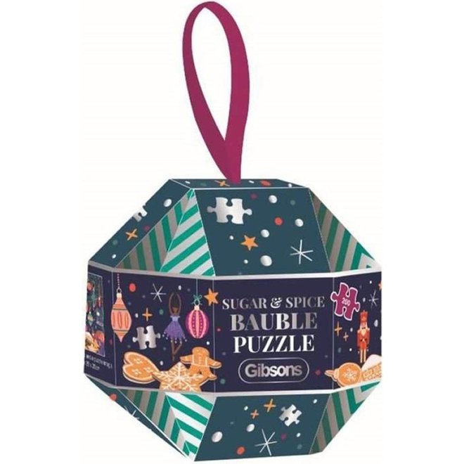 Gibsons Puzzle - Sugar and Spice Bauble Jigsaw Puzzle