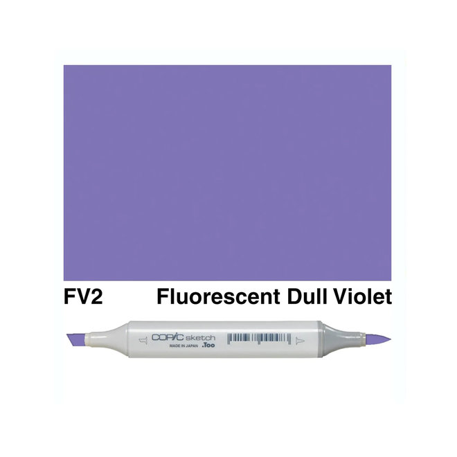 Copic Sketch Marker Fv2 Flourescent Dull Violet
