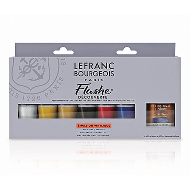 Lefranc Bourgeois Flashe Discovery Set 6 20Ml Tubes