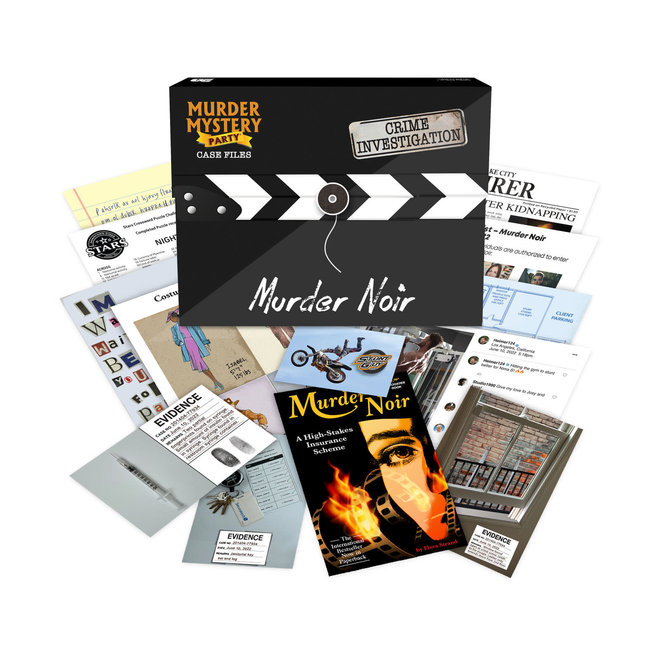 Murder Mystery Party - Case Files: Murder Noir