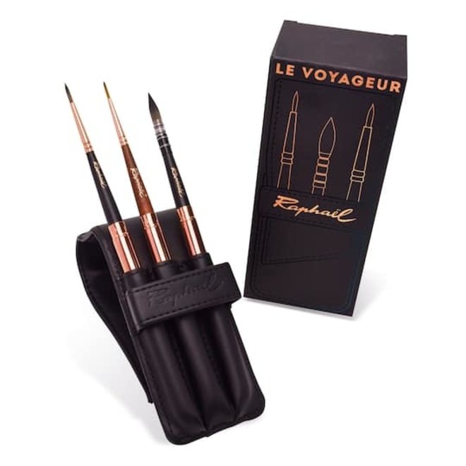 Raphaã«L Le Voyageur Travel Brush - Wallet, Set Of 3