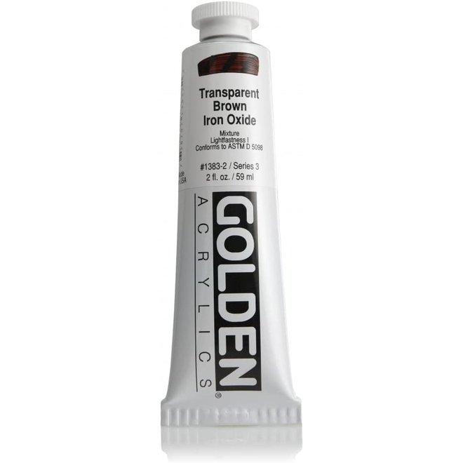 Golden 2oz Transparent Brown Iron Oxide Series 3