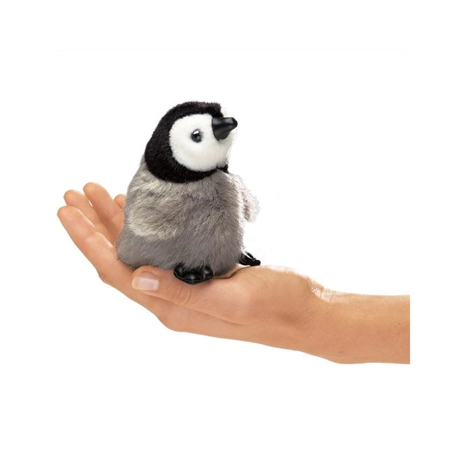 Folkmanis Finger Puppet - Mini Baby Emperor Penguin