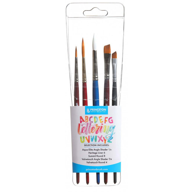 Princeton Professional 5 Brush Lettering Set