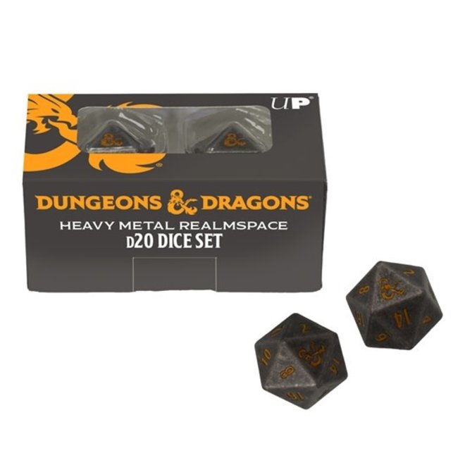 Dungeons & Dragons: Heavy Metal Realmspace Dice Set (D20 )