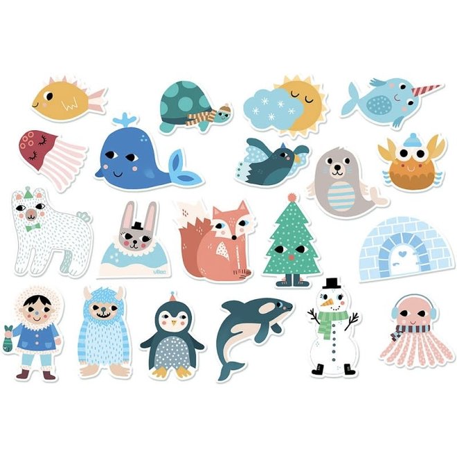 Vilac - Iceland Magnets By Michelle Carlslund