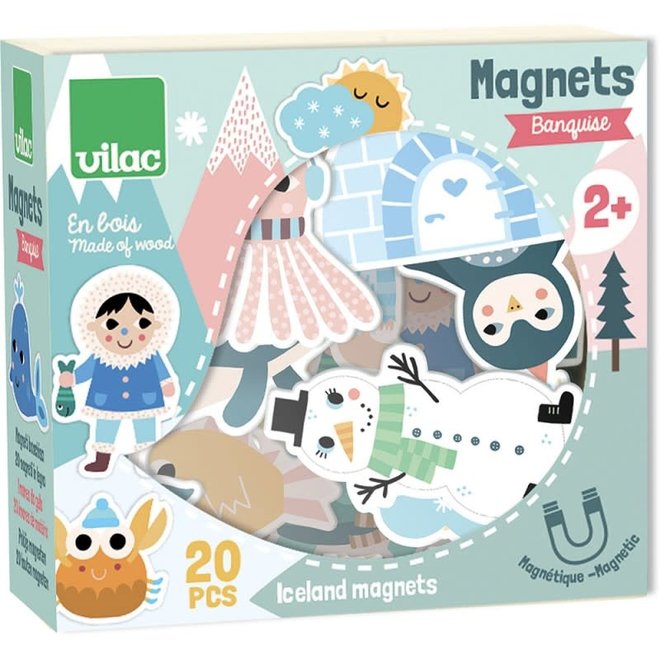 Vilac - Iceland Magnets By Michelle Carlslund