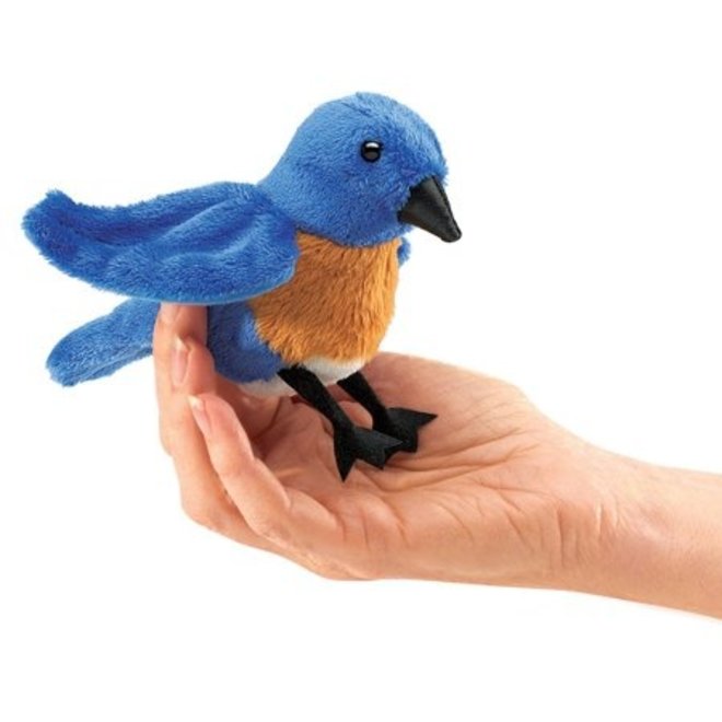 Folkmanis Finger Puppet - Mini Bluebird
